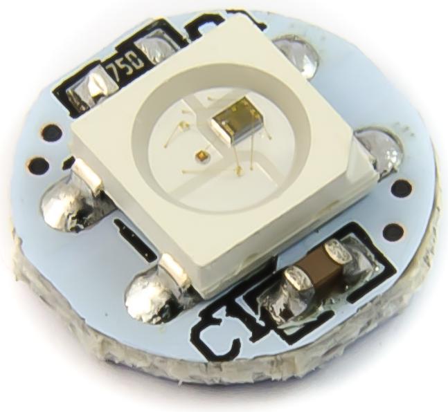 Actual product image Purecrea Neopixel WS2812B RGB LED