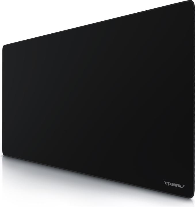 Titanwolf Gaming Mauspad, XXXL Speed Mausmatte 1200 x 600 mm, Geschwindigkeit & Präzision, Schriftzug Alpha (3XL)