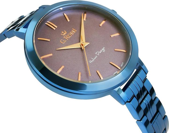 Image du produit Gino Rossi WOMEN'S WATCH 11389B-6F3 (zg787h) bleu (38 mm)