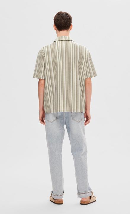 Produktbild Selected Homme Gestreiftes Kurzarmhemd (S)