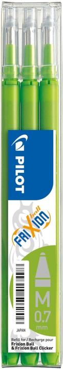 Produktbild Pilot FriXion Refill Set à 3 (Ersatzmine, Hellgrün, 0.35 mm)