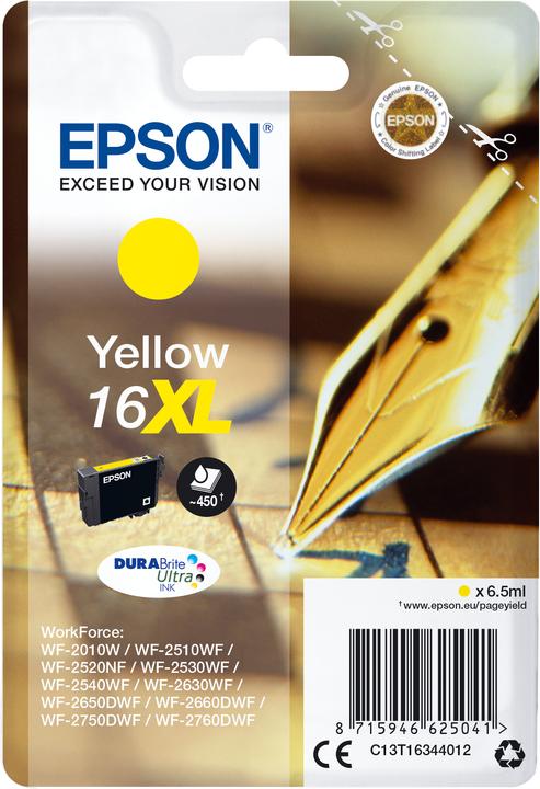 Actual product image Epson C13T16344012 (Y)
