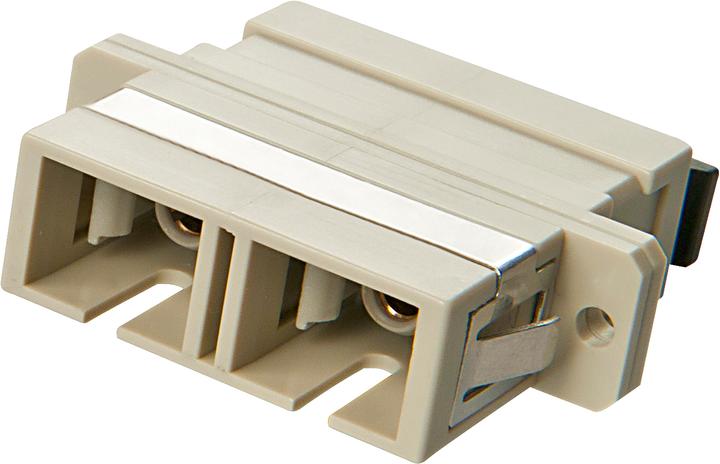 Actual product image Lindy FO SC double coupling (Network Accessories)
