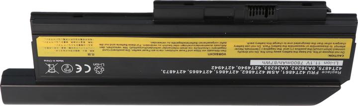 Actual product image AccuCell Akku LENOVO ThinkPad X220 Akku, ThinkPad X220i, X220s (9 Cells, 7800 mAh)