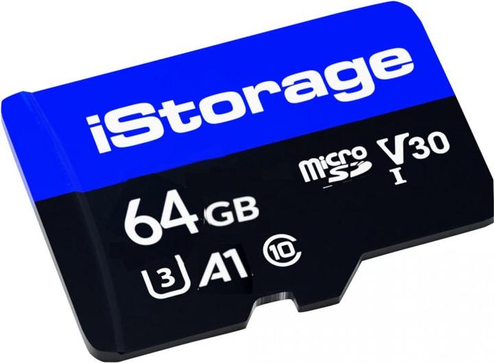 Actual product image iStorage microSD (1-Pack) (64 GB, microSDXC, U3, UHS-III)