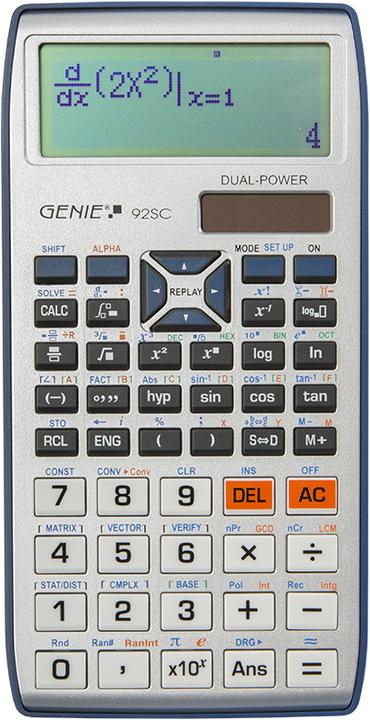 Produktbild Genie Technisch-wissenschaftlicher Rechner mit 580 Funktionen,.. (Batterien)
