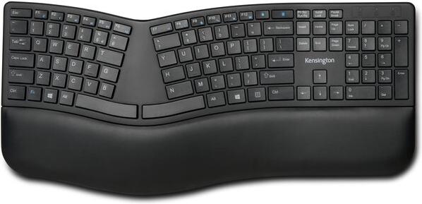 Produktbild Kensington Pro Fit Ergo Wireless Keyboard (US, Kabellos)