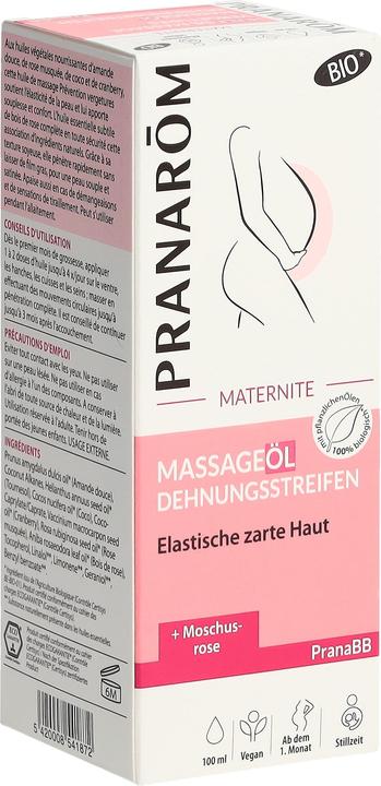 Image du produit Pranarom PranaBB Schwangerschaft Massageöl Dehnungsstreifen Bio (100 ml)