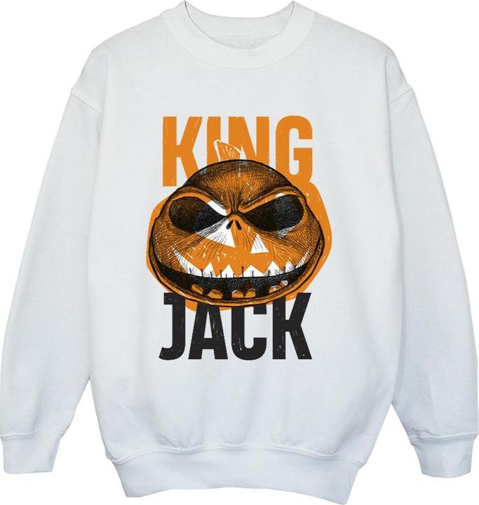 Actual product image Disney Boys The Nightmare Before Christmas King Jack Sweatshirt (104)