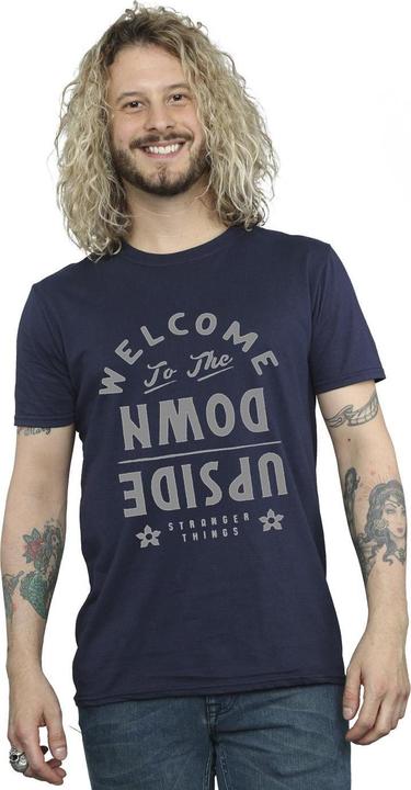 Image du produit Netflix - T-shirt STRANGER THINGS WELCOME TO UPSIDE DOWN - Homme (S)