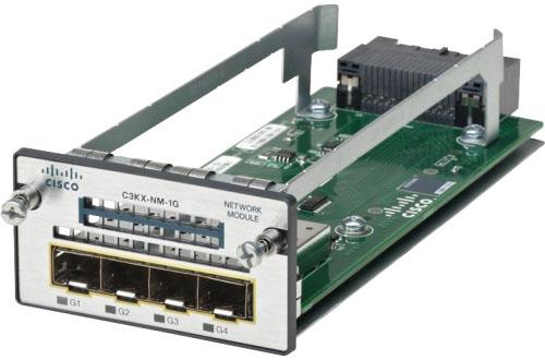 Actual product image Cisco C3KX-NM-10G, 2x 10GbE SFP+ Ports (48 ports)