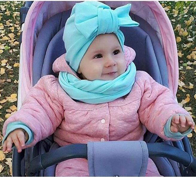 Image du produit MU Style Balleen Series Bonnet Turban pour enfants (Taille unique)