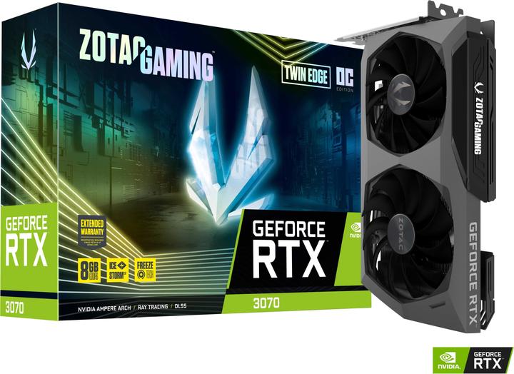Image du produit Zotac GeForce RTX 3070 Twin Edge OC (8 Go)