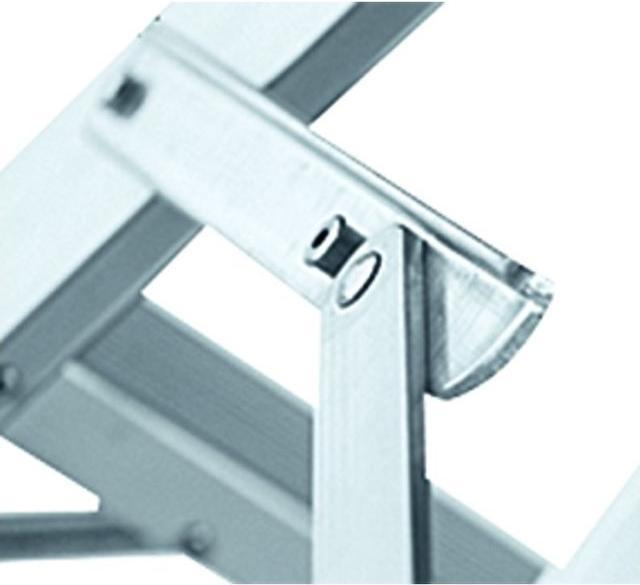 Immagine prodotto Zarges Scale a libro con gradini, accessibili da un lato (Scala doppia, 26 cm)