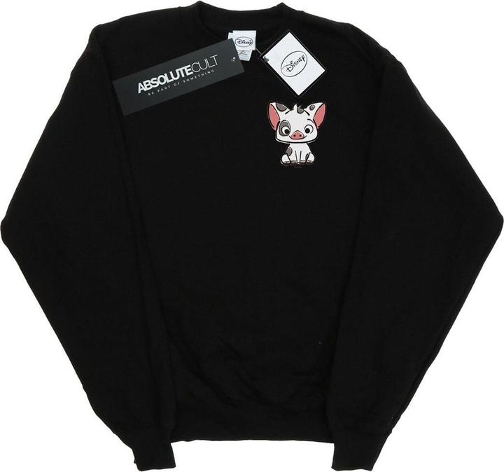 Disney Moana Pua The Pig Breast Print Sweatshirt Mädchen