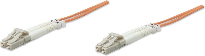Image du produit Intellinet Câble de raccordement fibre optique LC/LC multimode OM2 (CAT7, 1 m)