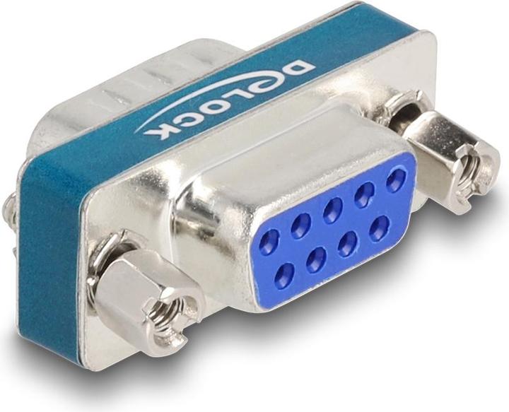 Produktbild Delock HF/EMI Entstörfilter D-Sub 9 Pin Stecker zu Buchse mit Tiefpass induktiv (0.03 m)