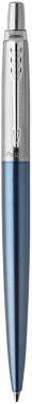 Actual product image Parker Ballpoint pen JOTTER Waterloo BL M (Chromed, Blue, 1 x)