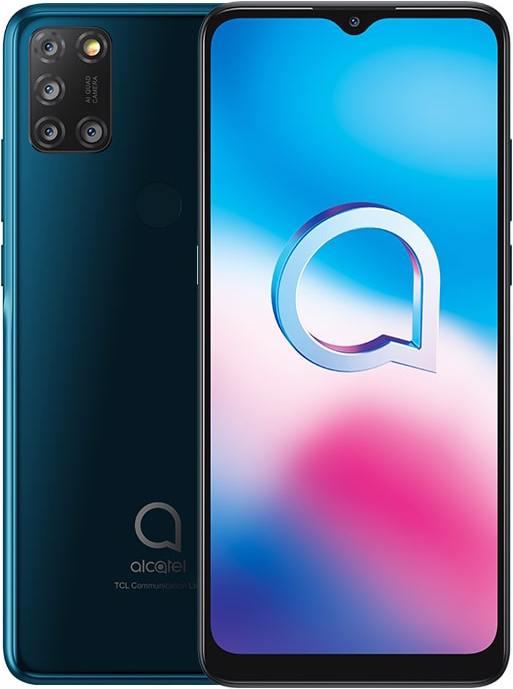 Alcatel 3x (2020) (128 GB, Green, 6.52", Single SIM, 16 Mpx, 4G)