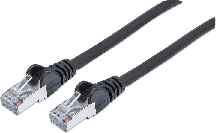 Produktbild Intellinet Patchkabel -Stecker/Cat7-Rohkabel sw (S/FTP, CAT6a, 15 m)