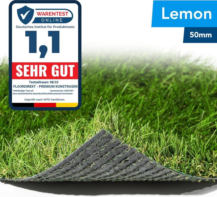 Actual product image Floordirekt Lemon (100 x 250 cm)