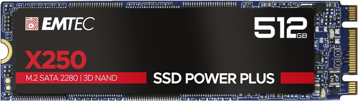 Emtec Festplatten-SSD X250 512 GB M.2 2280 SATA III (ECSSD512GX250) (512 GB, M.2 2280)