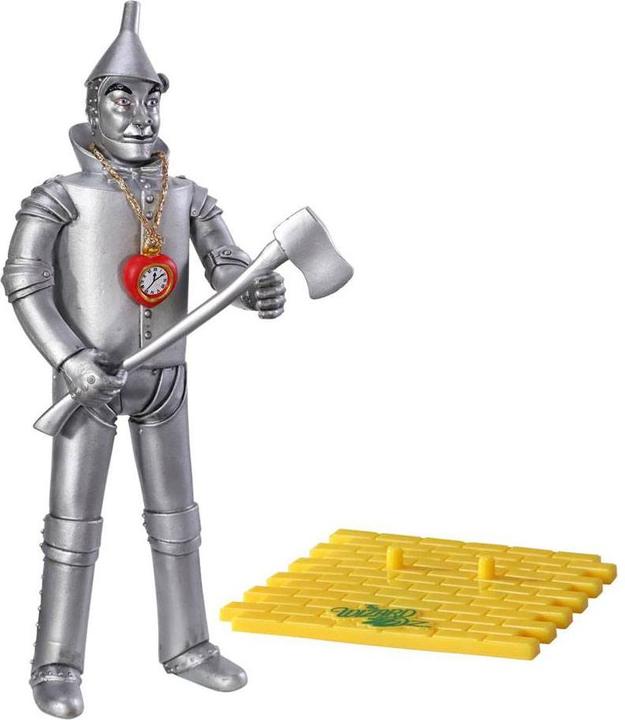 Actual product image Noble Collection Le Magicien d'Oz figurine flexible Bendyfigs Tin Man (with his Axe) 19 cm