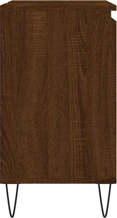 Produktbild VidaXL Badschrank Braun Eichen-Optik 58x33x60 cm Holzwerkstoff (58 x 33 x 60 cm)