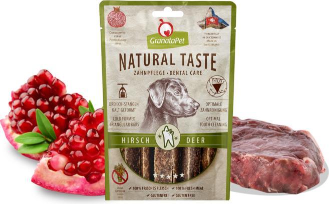 Image du produit Granatapet Natural Taste Dental Care Hirsch (Adulte, 70 g)