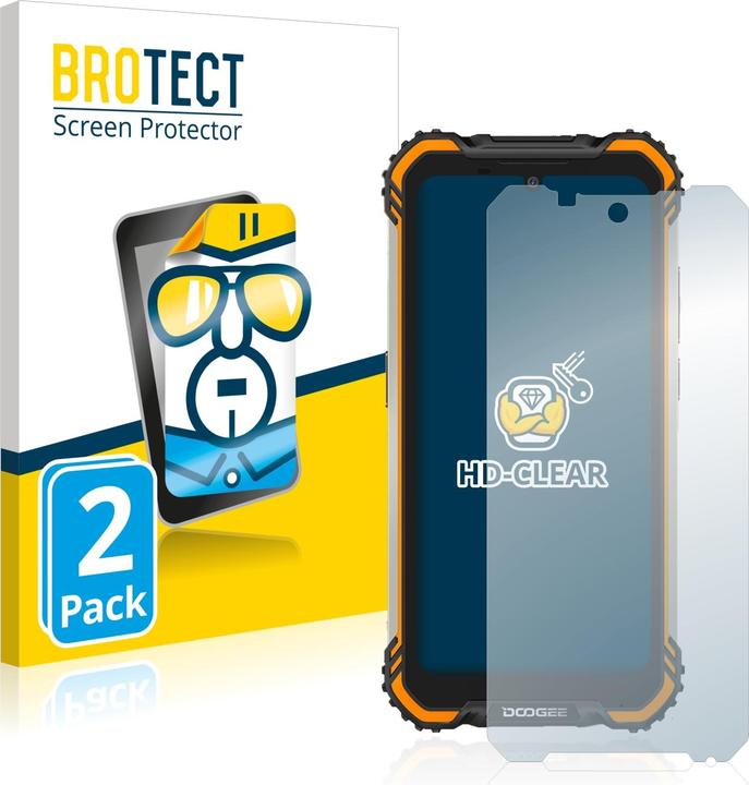 Image du produit BROTECT Protection Clair (2 pièce(s), Doogee S58 Pro)