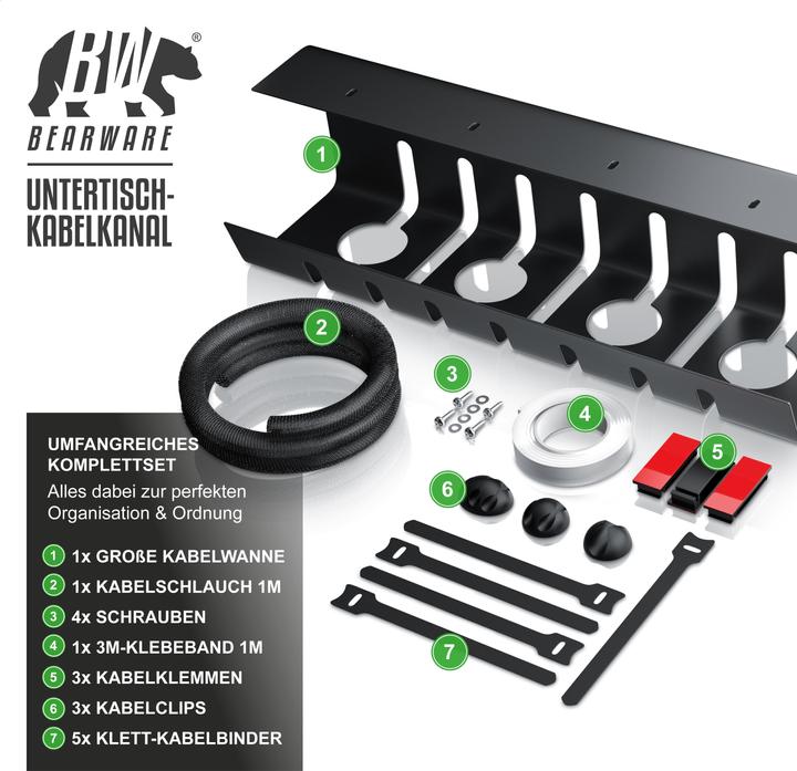 Produktbild Bearware Kabelkanal (Kabelkanal, 43 cm)