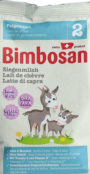 Immagine prodotto Bimbosan Latte di capra 2 Latte di proseguimento (400 g, da 6 m.)