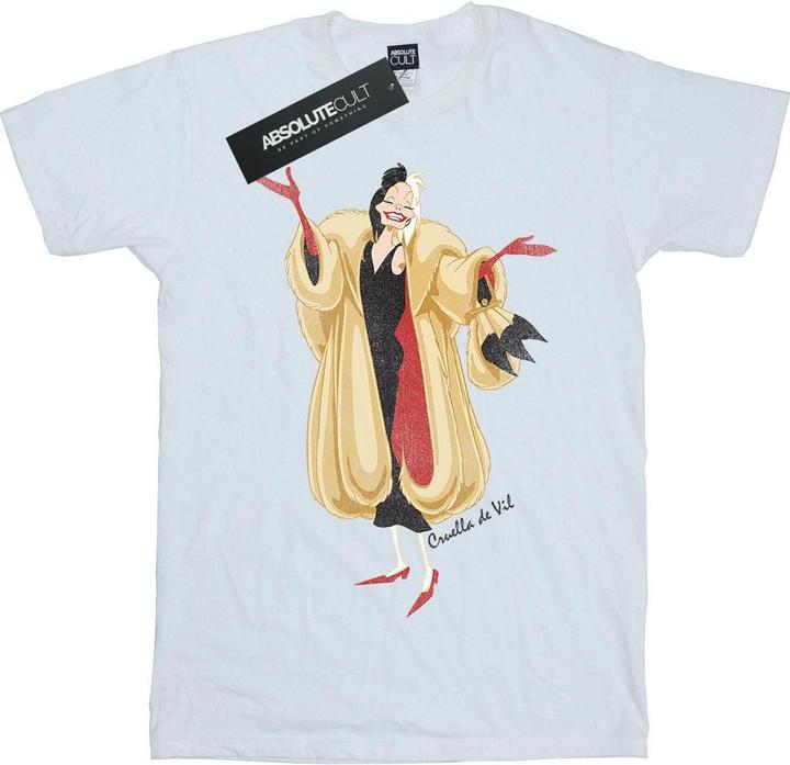 Immagine prodotto Disney 101 Dalmatians Classic Cruella De Vil Maglietta Ragazzi (152, 158)