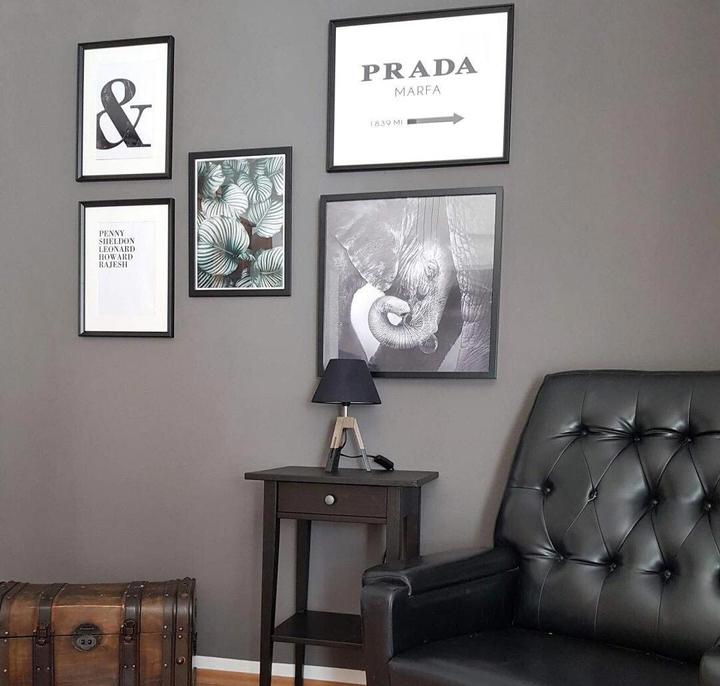 Actual product image Trenddeko Poster Prada Marfa 100 x 80 cm, paper (100 x 80 cm)