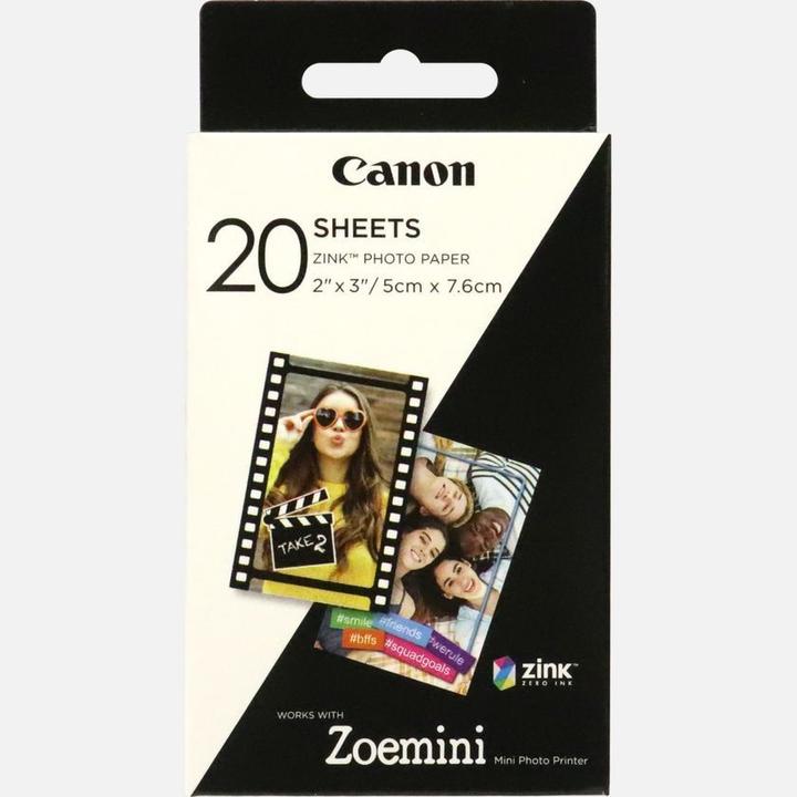 Actual product image Canon Zinc ZP-2030 (Photo (5x7.6cm), 20 x)