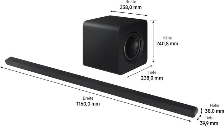 Actual product image Samsung HW-Q810GD (330 W, 3.1.2 Channel)