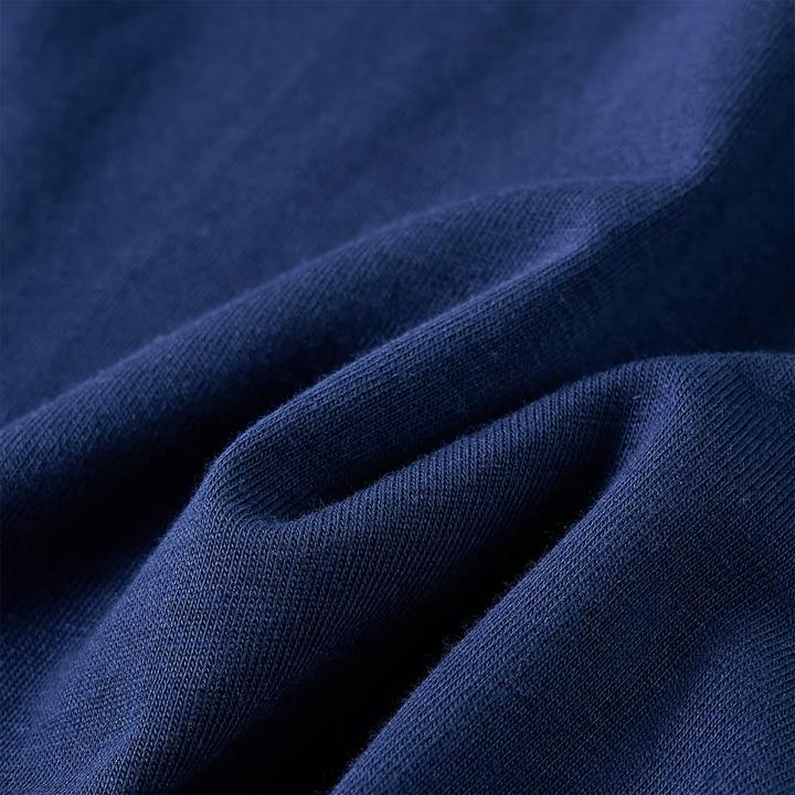 Produktbild VidaXL Kinder-Langarmshirt Marineblau 116,Material: 95 % Baumwolle (116)