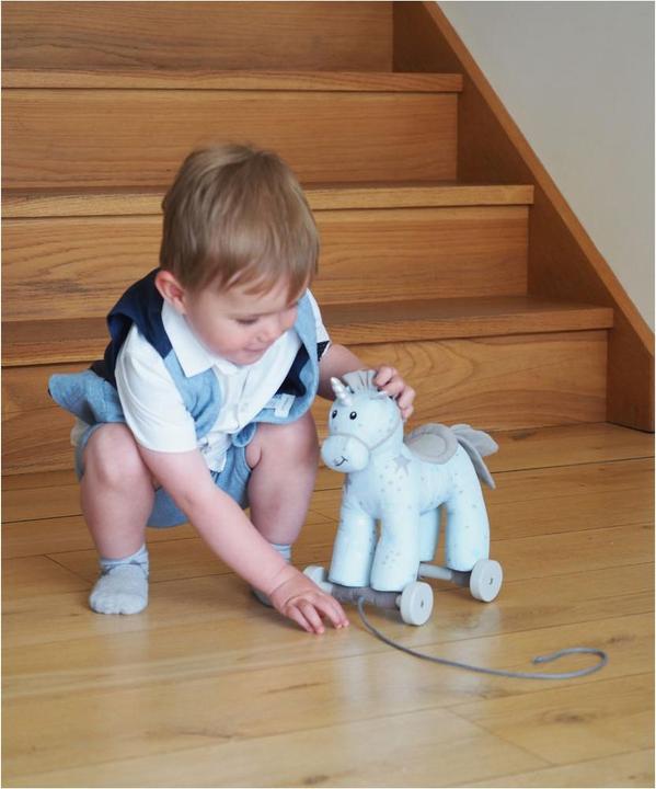 Produktbild little bird told me Moonbeam Unicorn Pull Along