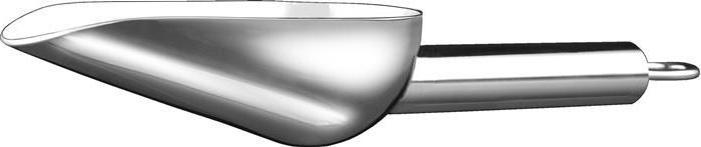 Produktbild HP Autozubehör Abwiegeschaufel Edelstahl silber Länge 175 mm Inhalt 100 ml