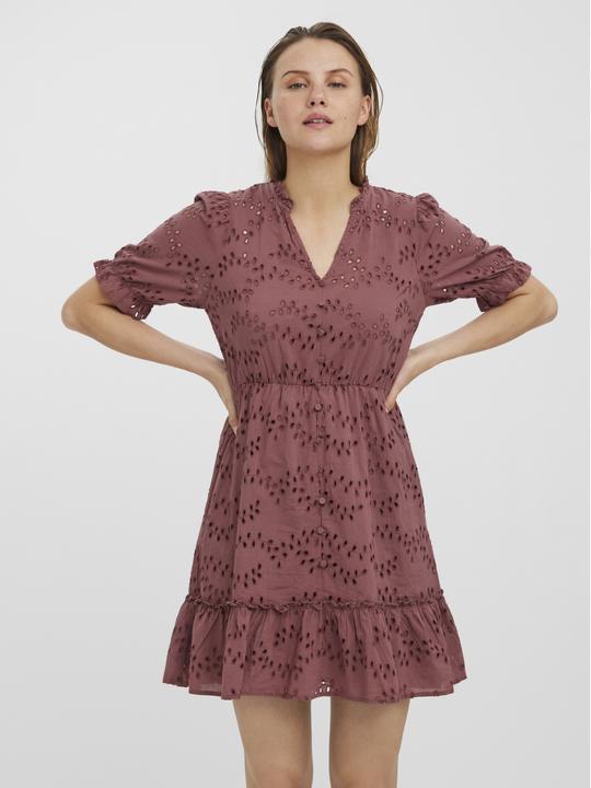 Immagine prodotto Vero Moda Abito corto in broderie anglaise (XS)