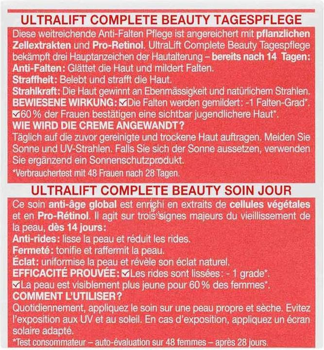 Produktbild Garnier Ultralift (50 ml)