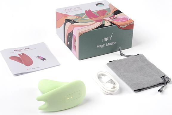 Actual product image Magic Motion Umi Smart Wearable Vibrator - Green