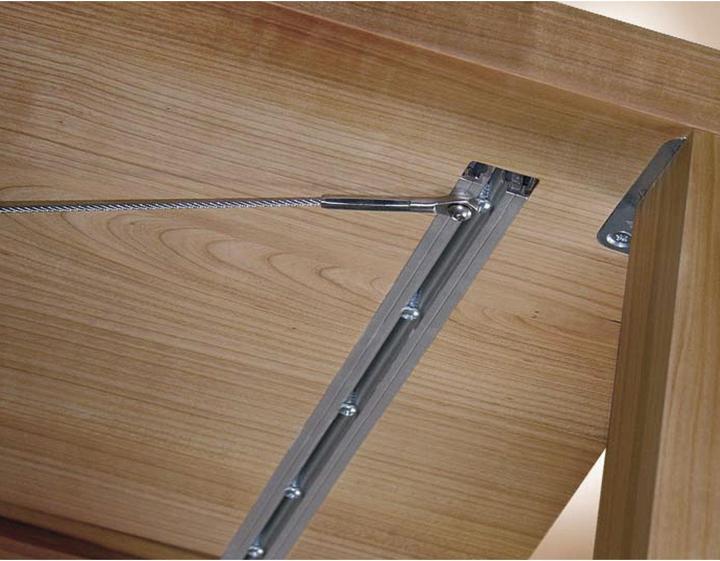 Actual product image Meyer Burr strip, length 1070 mm, aluminium/steel