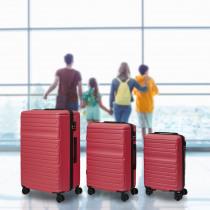 Jet Lag koffer acapulco koralle x3 35l 66l 104l (35 l, Handgepäck (bis 50l))