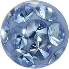 Produktbild Bijouteria 1.2mm Piercing-Kugel (Kristall, Edelstahl, Epoxiharz)