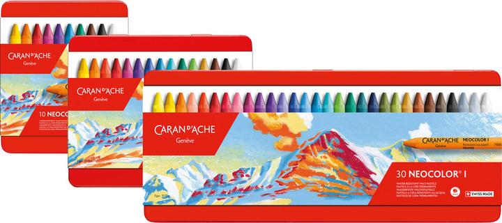 Produktbild Caran d'Ache Neocolor I Metallschachtel (Multicolor, 30 x)