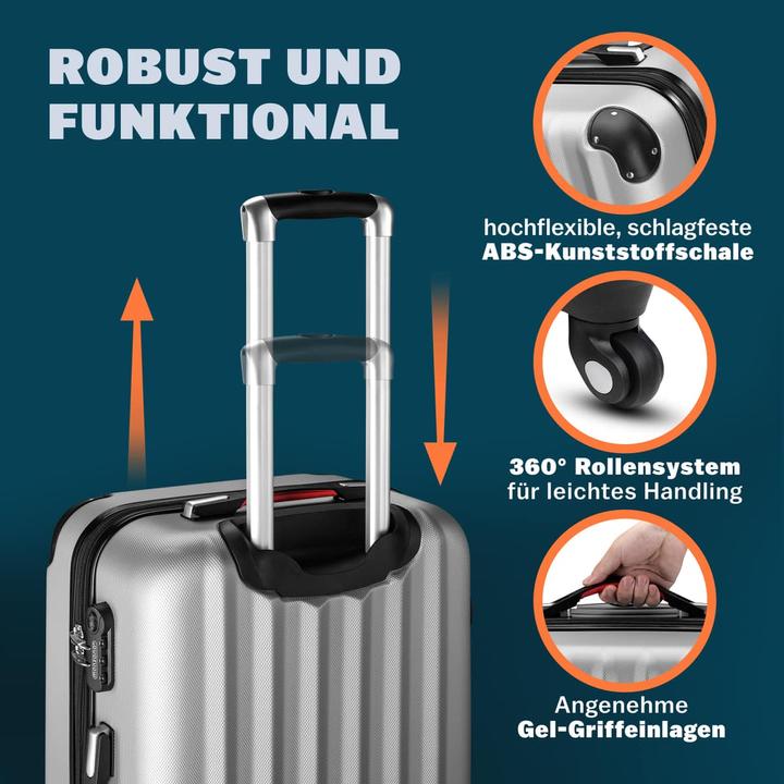Produktbild Monzana Hartschalenkoffer (34 l, Handgepäck (bis 50l))