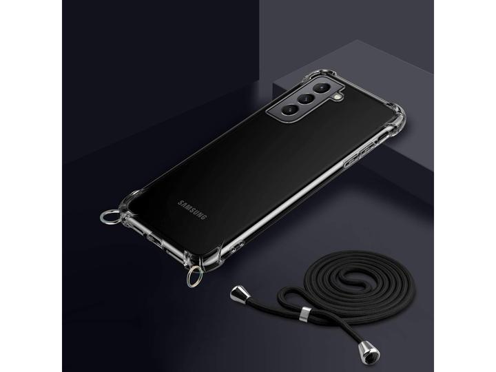 Actual product image Screenguard Samsung Galaxy S21+ Loopster Necklace Case