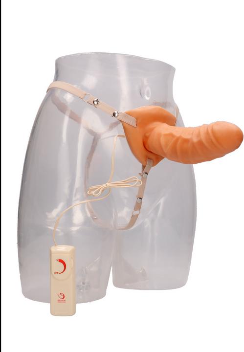 Produktbild Seven Creations Strap-on Vibrerende Holle Penisverlenger