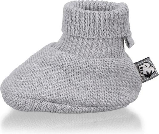 Produktbild Sterntaler Baby-Socken Strick-Schuh Grün Gr. 14 (14)